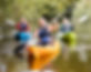 Zena and friends in kayaks