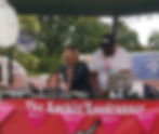 DJ's Jo and Frances Whiely with Inspiration FM