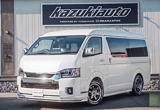 ハイエース他　ok④ KAZUKIAUTO ハイエースNEWワゴンパック