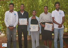 Certificate award ceremony and distribution of prizes to participants of the “Lettre à mon auteur” competition, organized by 