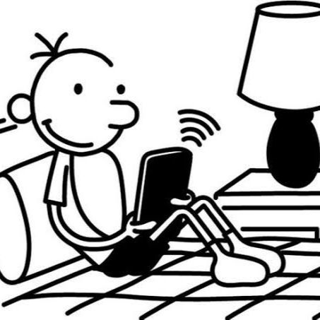 Ilustração do personagem Greg Heffley, feita pelo autor Jeff Kinney. Fonte: WimpyKid.
