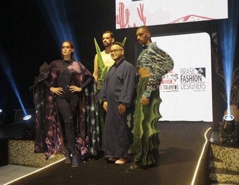 Parte da coleção criada para o concurso Brasil Fashion Designers, de 2024. Miguel o venceu em 1º lugar.
