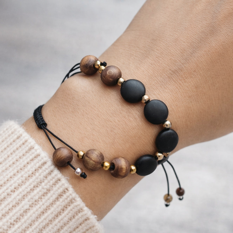 Arkana Terra Noir – Enerji & Denge Bilekliği