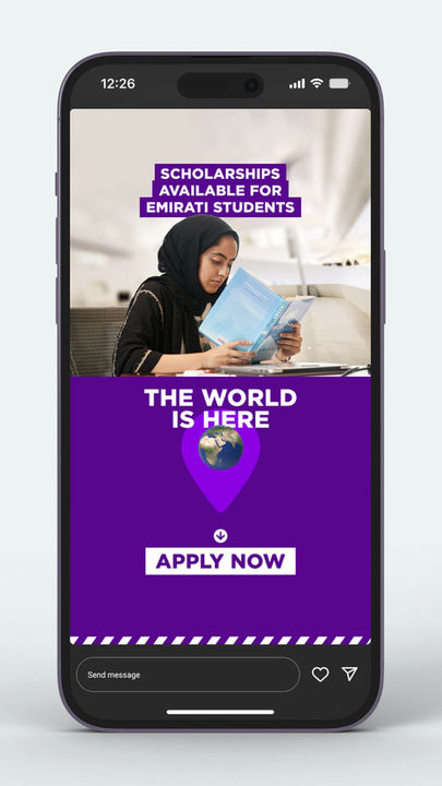 NYU Abu Dhabi Digital Campaign Assets