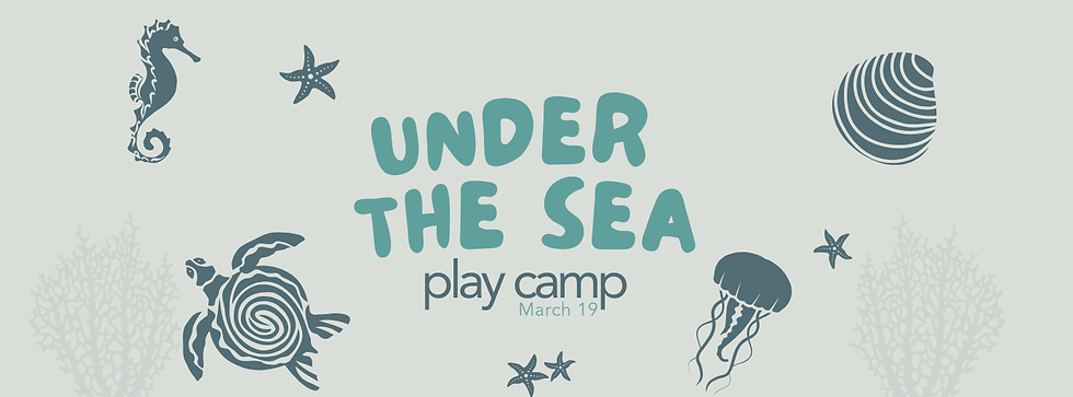 Under the Sea Play Camp (ages 5-7)