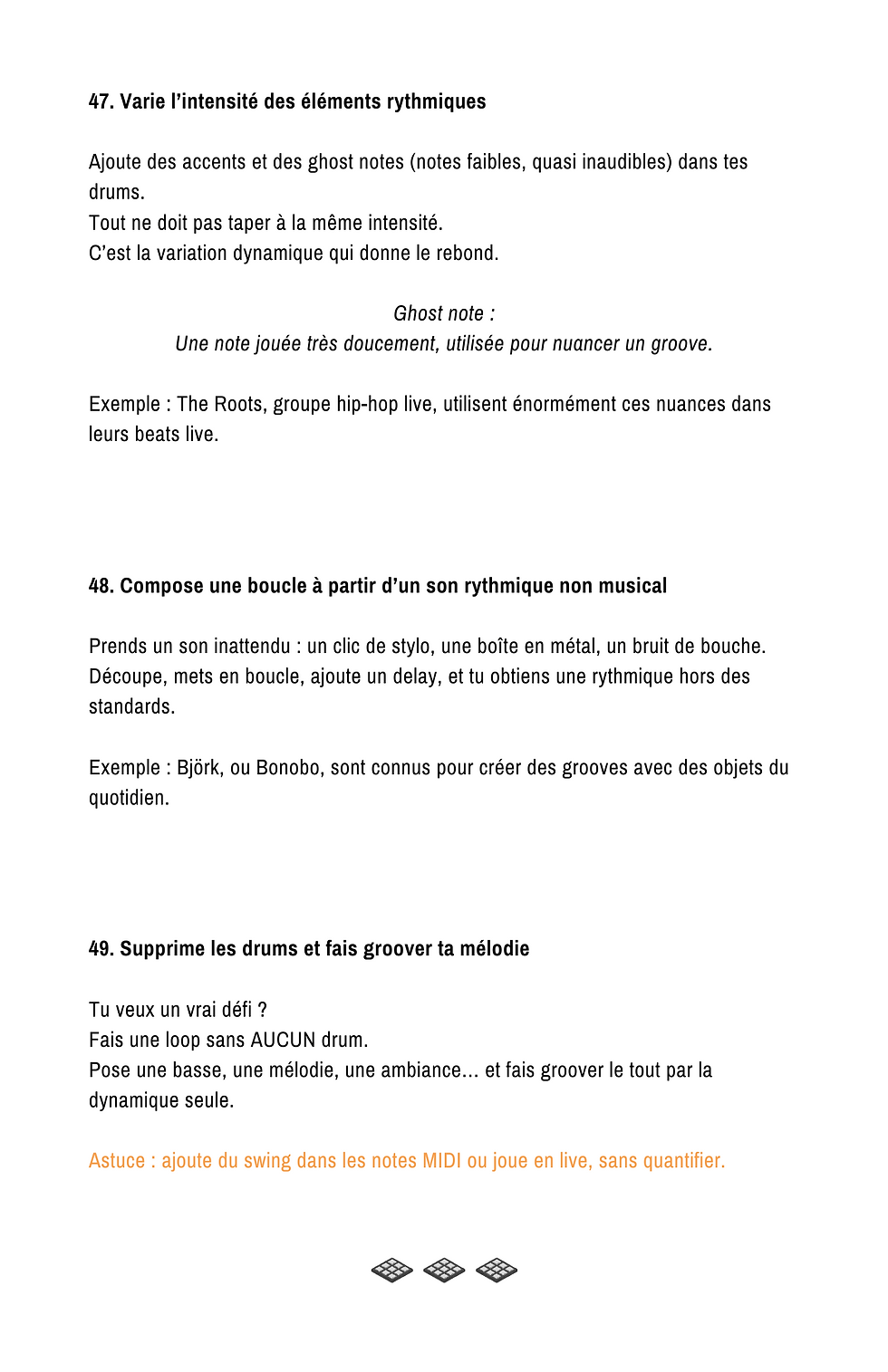 Thumbnail: Ebook 99+1 idées pour finir tes instrus