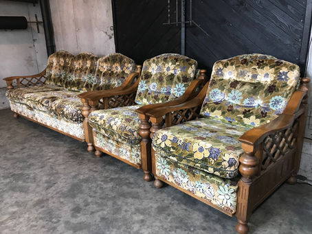 応接セットの張替え