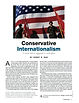 Article-Conservative Internationalism