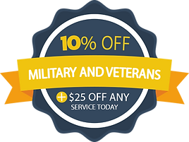 10% Discount for all Military Veterans