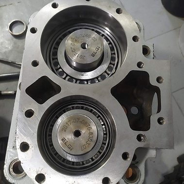 revisão unidade compressora compressor parafuso industrial