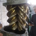 Unidade Compressor Parafuso 75 CV 