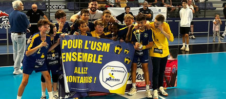 Handball : les U13 garçons et les U18 filles de l'USM Montargis décrochent le titre régional