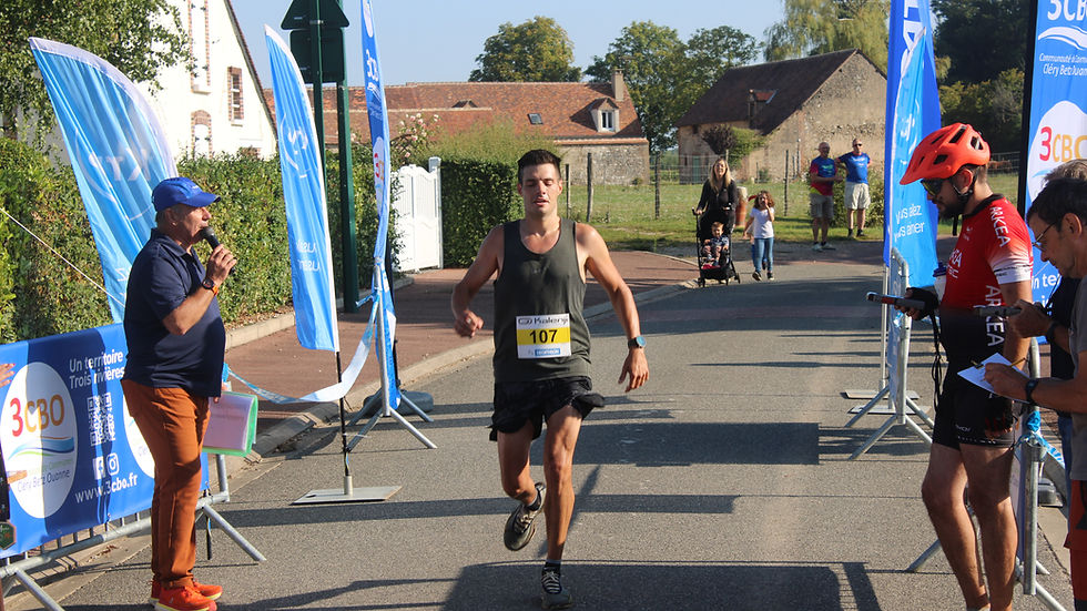 Adrien Combe ne s'est pas fait prier pour imposer sa domination lors du marathon de Louzouer. Photo : Lyes Baloul.