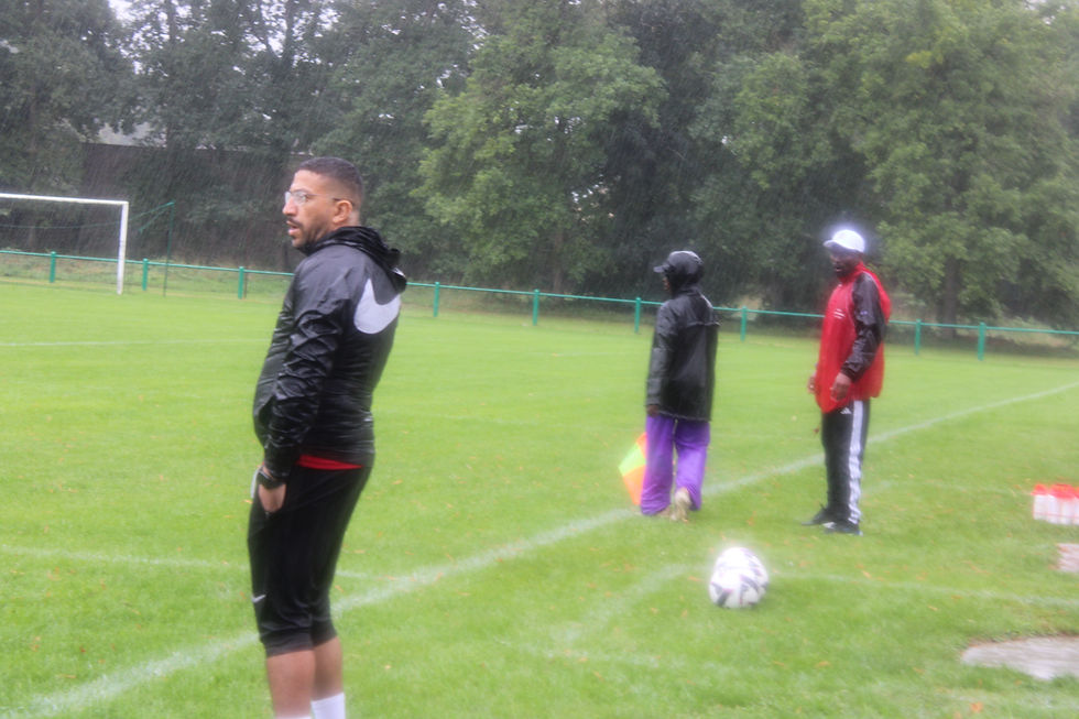 Les hommes de Foued Salhi ont eu le dernier mot face à leurs voisins cepoyens. Photo : Lyes Baloul.