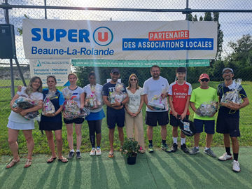 Tennis : Gaëtan Bouillie et Laëtitia Le Landais remportent le tournoi de Ladon