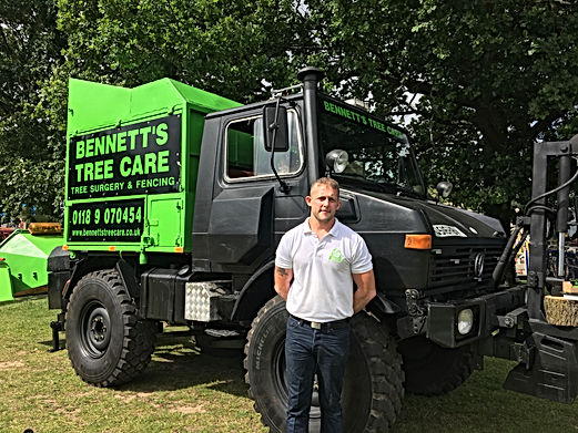 bennetts tree care unimog