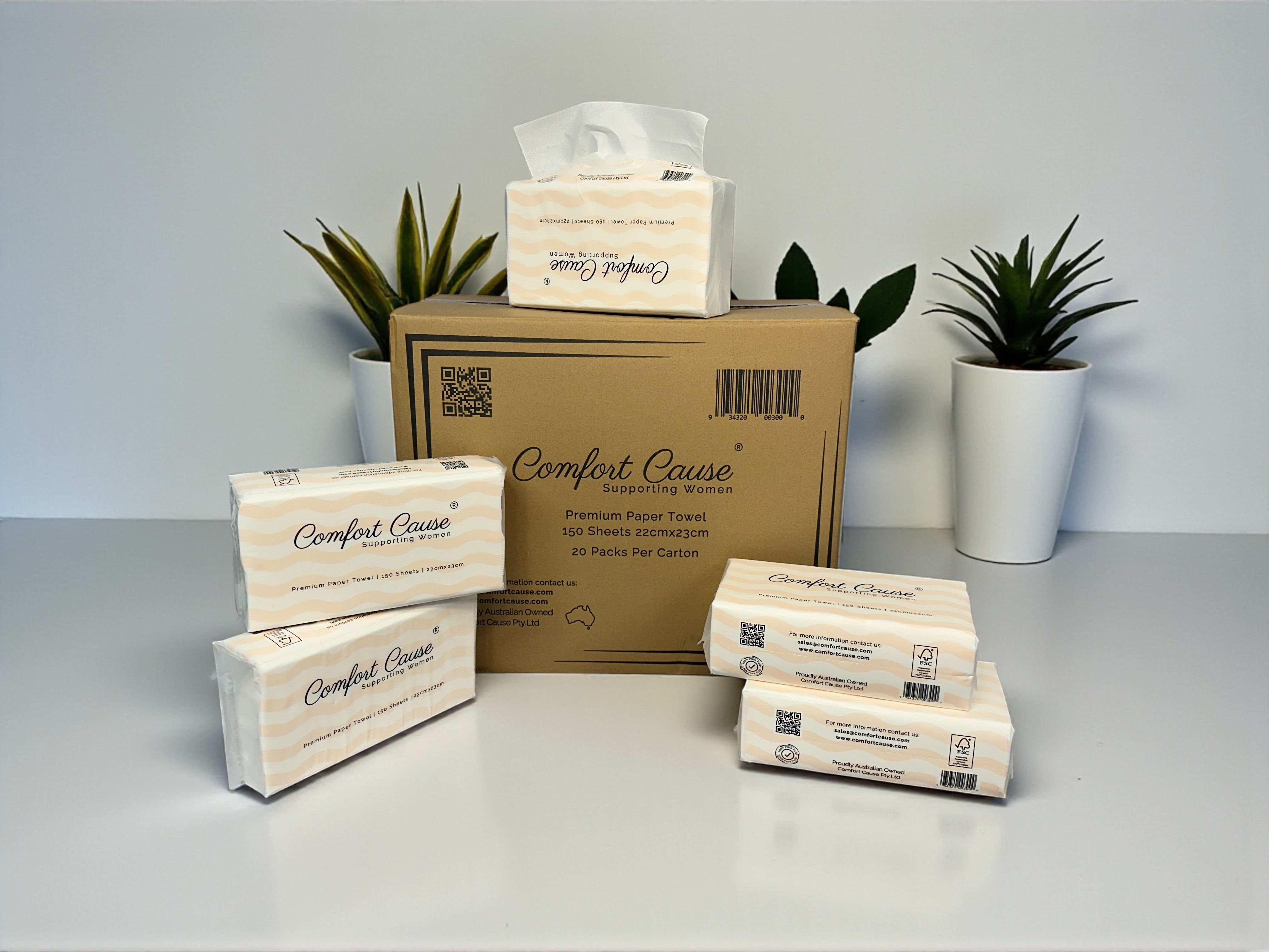 Slim Hand Towel (150 Sheets) 20/CTN