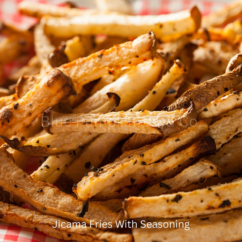 Thumbnail: Seasoned fries made from Thai jicama.