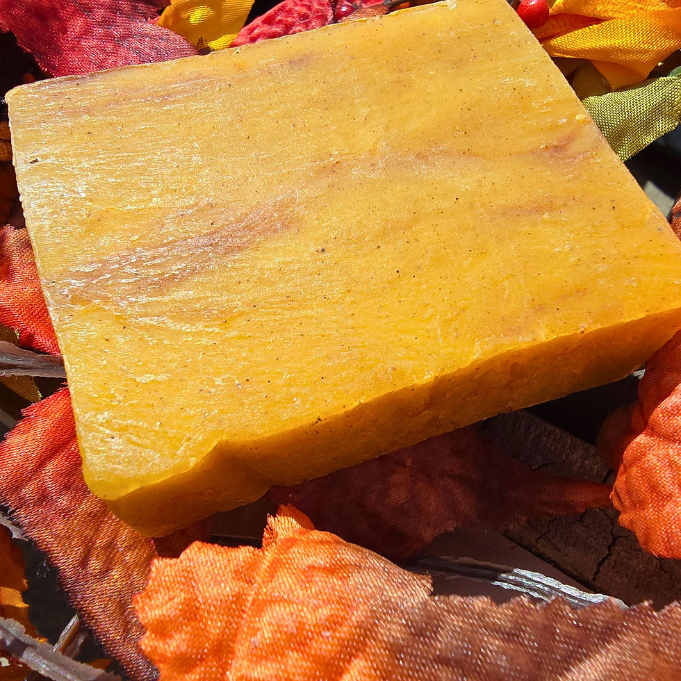 Miniatura: An angled view of our Autumn Spice Soap