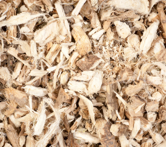 Miniatura: Dried roots of the Marshmallow plant.