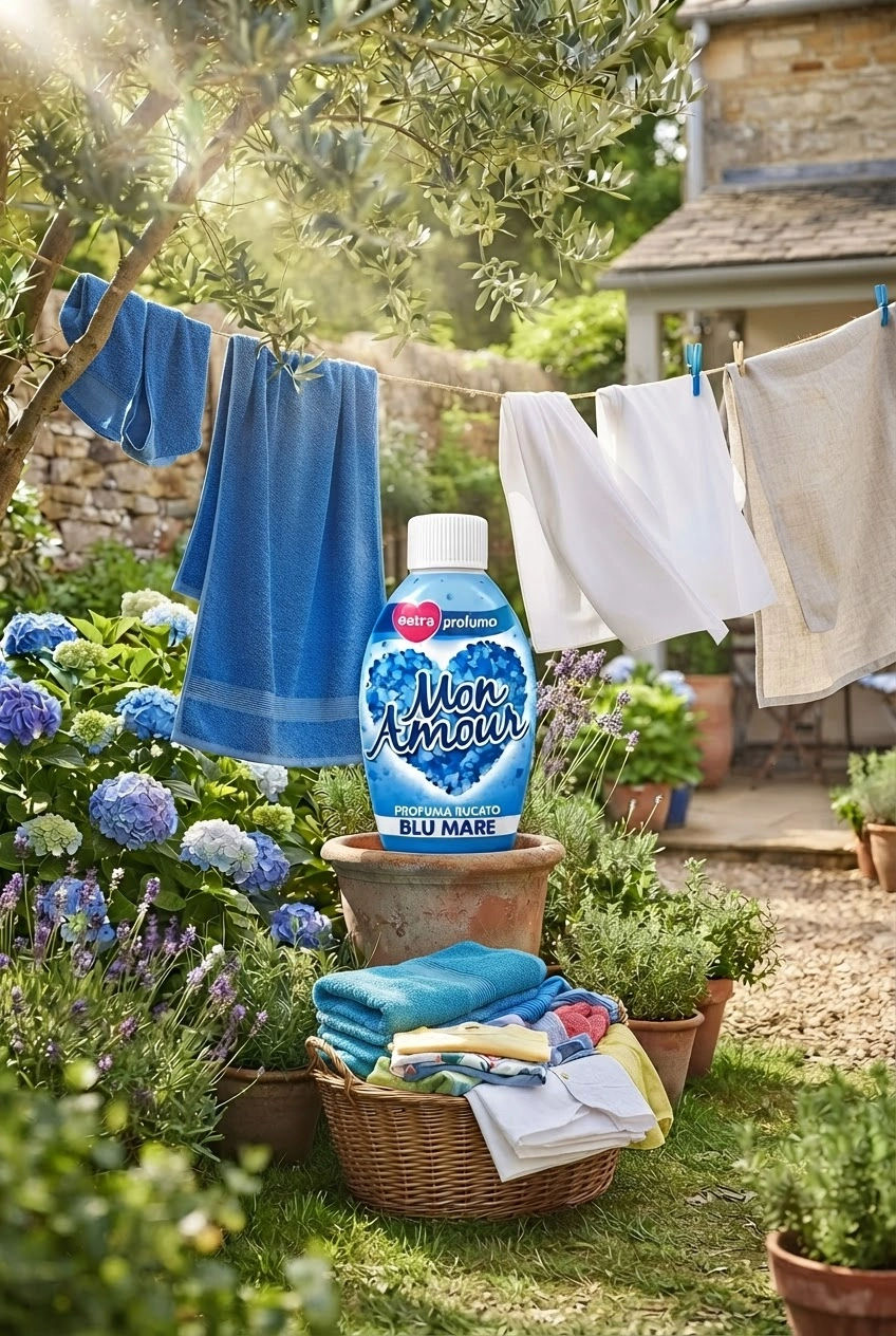 Mon Amour Profuma Bucato Blu Mare | Wäscheparfüm | 220 ml