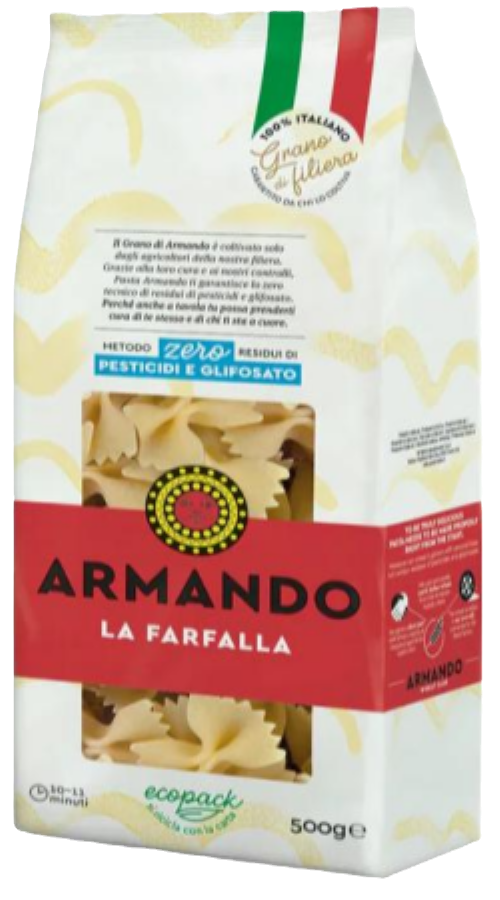 Armando La Farfalla 500g – italienische Premium-Farfalle aus 100 % Hartweizen
