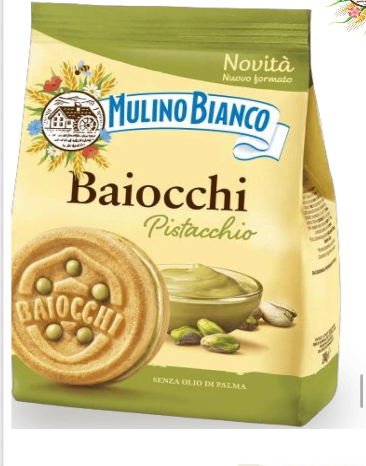 Süßwaren | Mulino Bianco Baiocchi Pistacchio – 240 g
