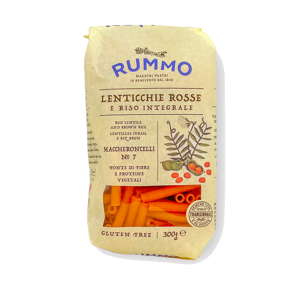Rummo Penne Rote Linsen Nr.66 – glutenfreie Pasta aus roten Linsen