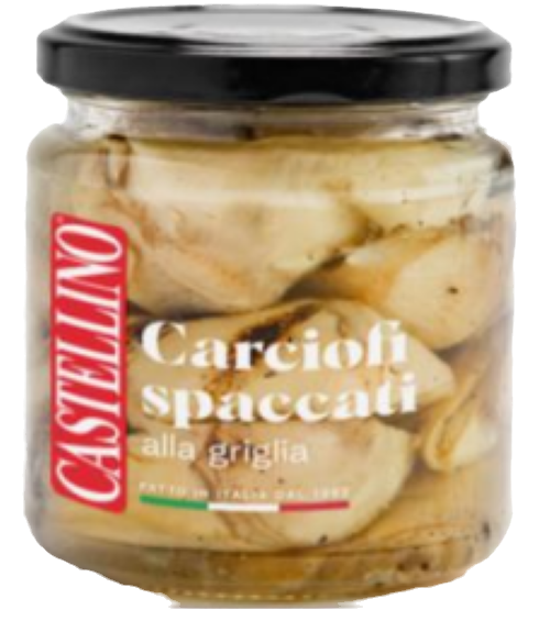Castellino gegrillte Artischocken 280g – italienische Artischocken in mediterraner Marinade