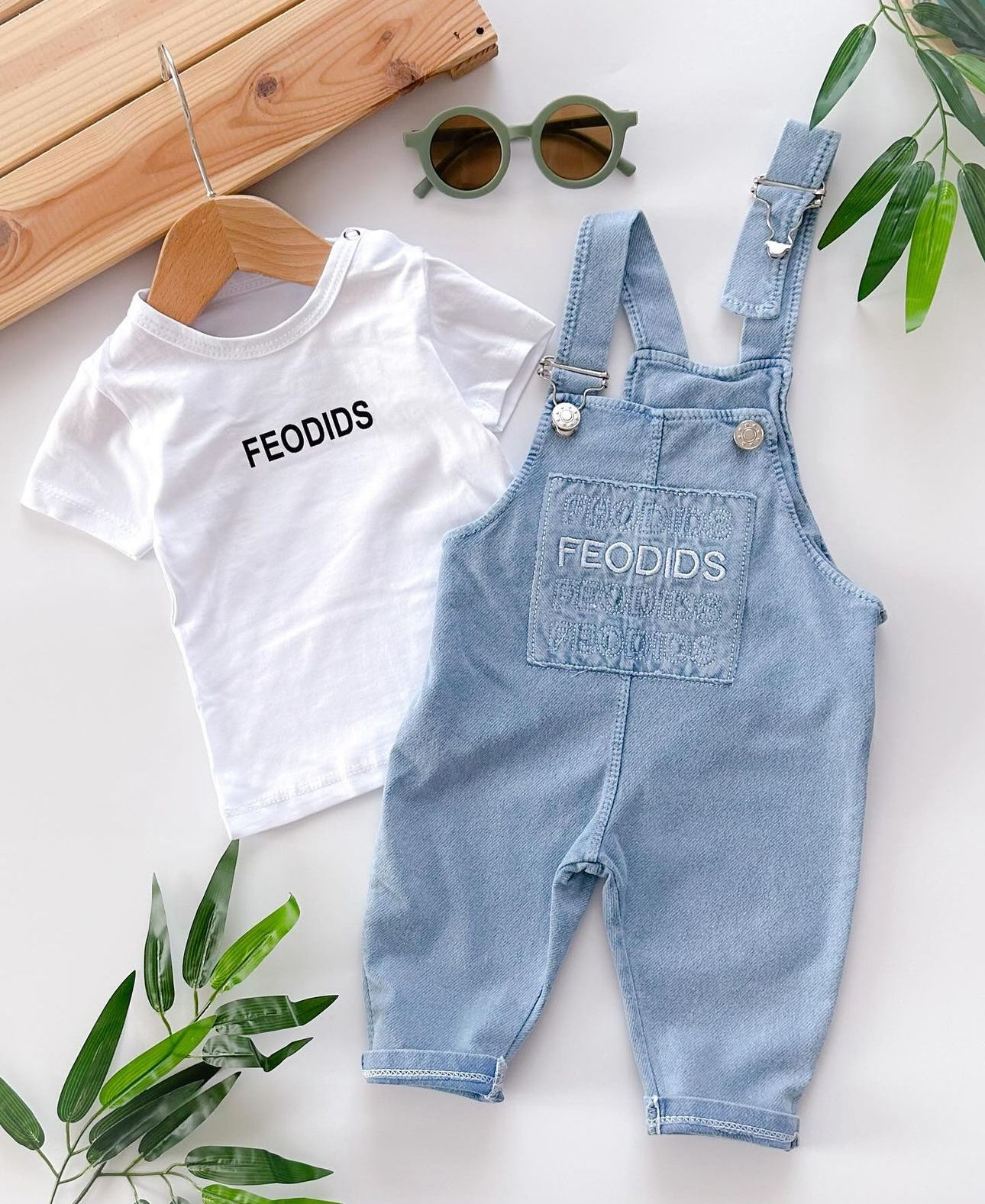 Salopette jeans