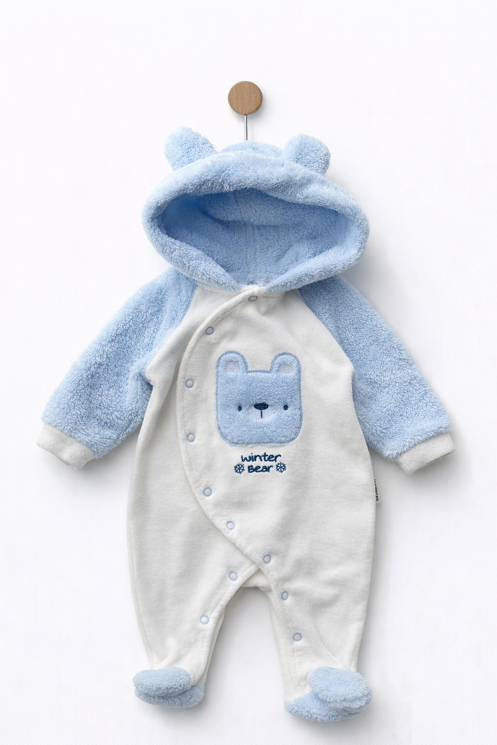 Miniature : Grenuillere peluche capuche