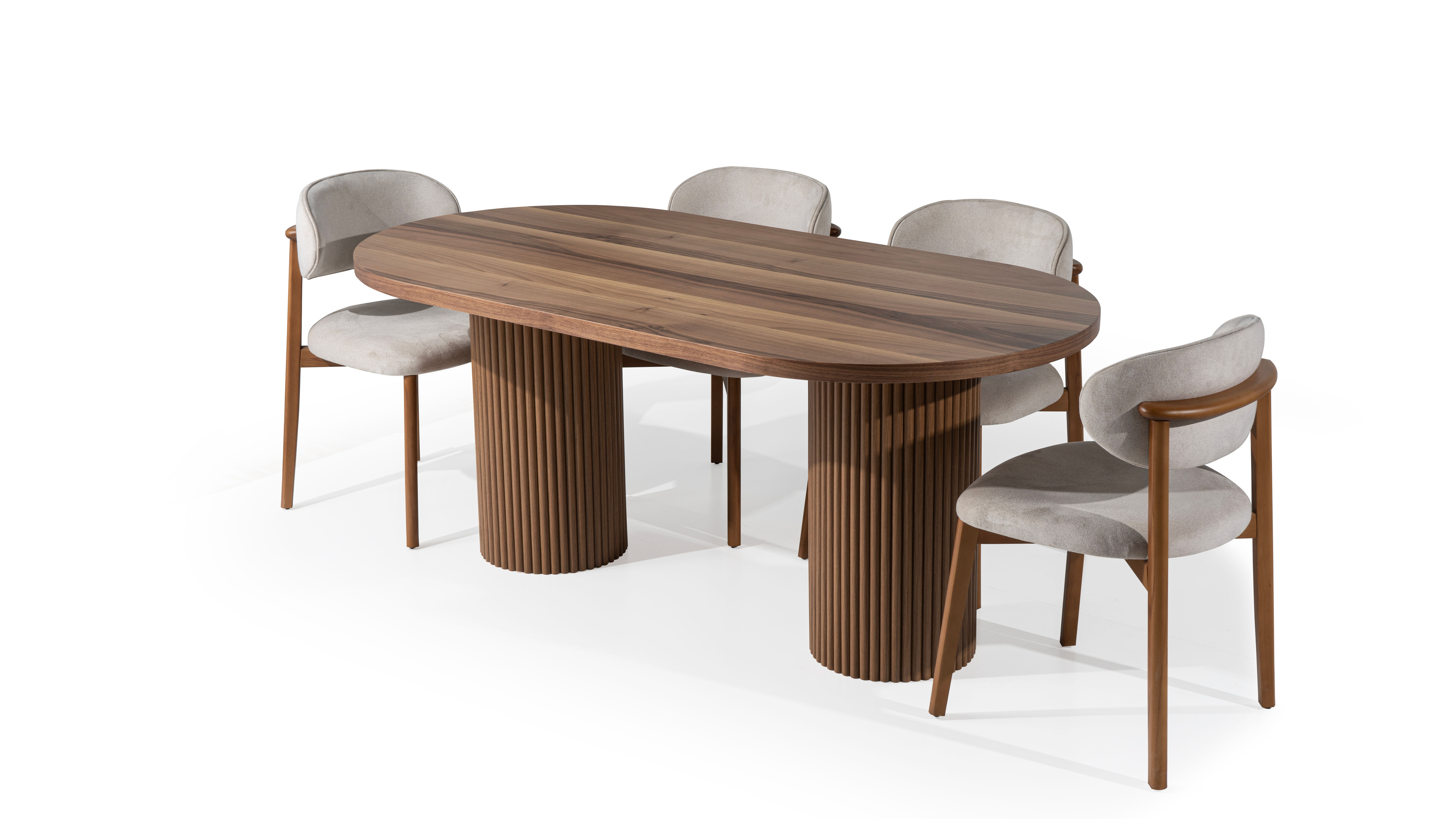 Esstisch Nevada aus Walnussholz