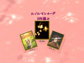 ルノルマンカード3枚読み 犬、星、棺