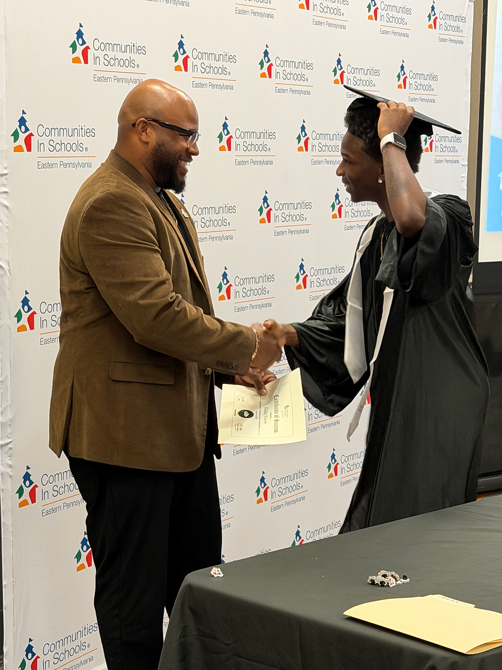Khaliq graduating