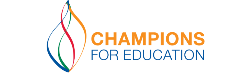 Champions for education logo
