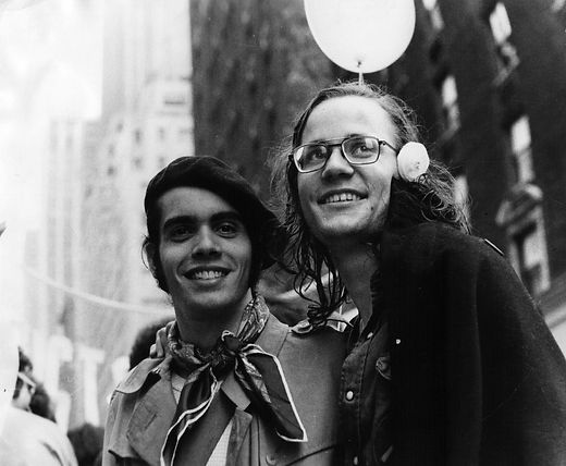 The March on Albany: Rich Wandell and Herm Figuero, 1971