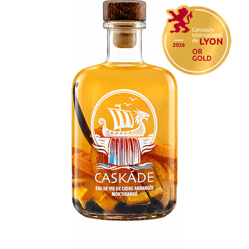 Eau-de-vie de cidre arrangée MOK'ORANGÉ