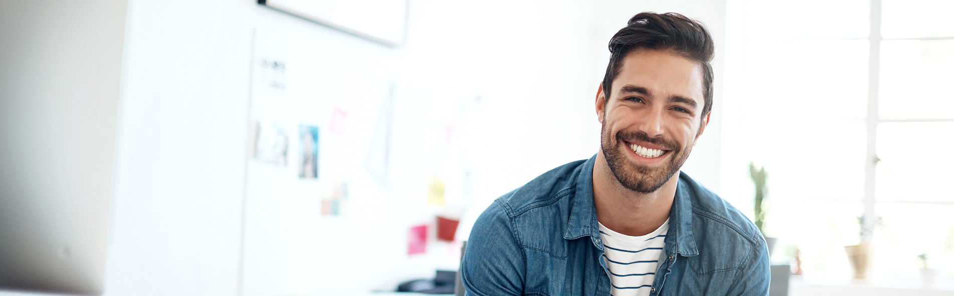 Handsome Smiling Man