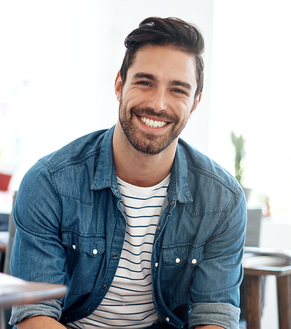 Handsome Smiling Man