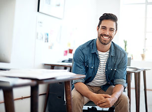 Handsome Smiling Man