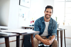 Handsome Smiling Man