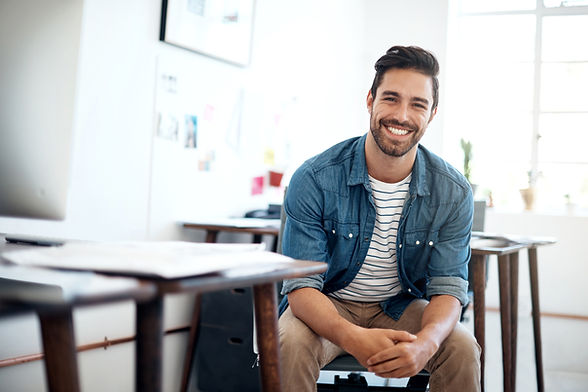 Handsome Smiling Man