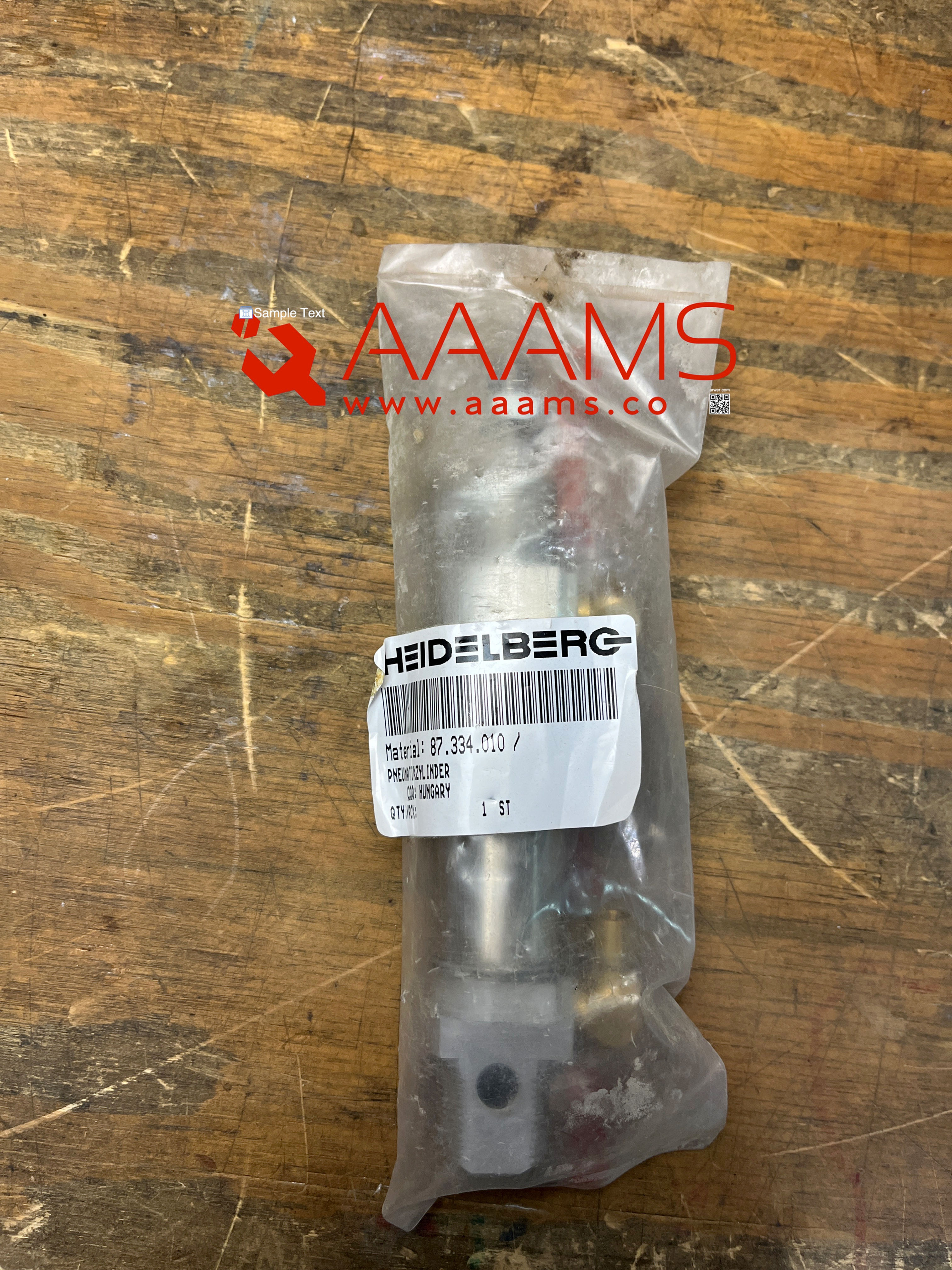 PNEUMATIC CYLINDER     87.334.010     NEW