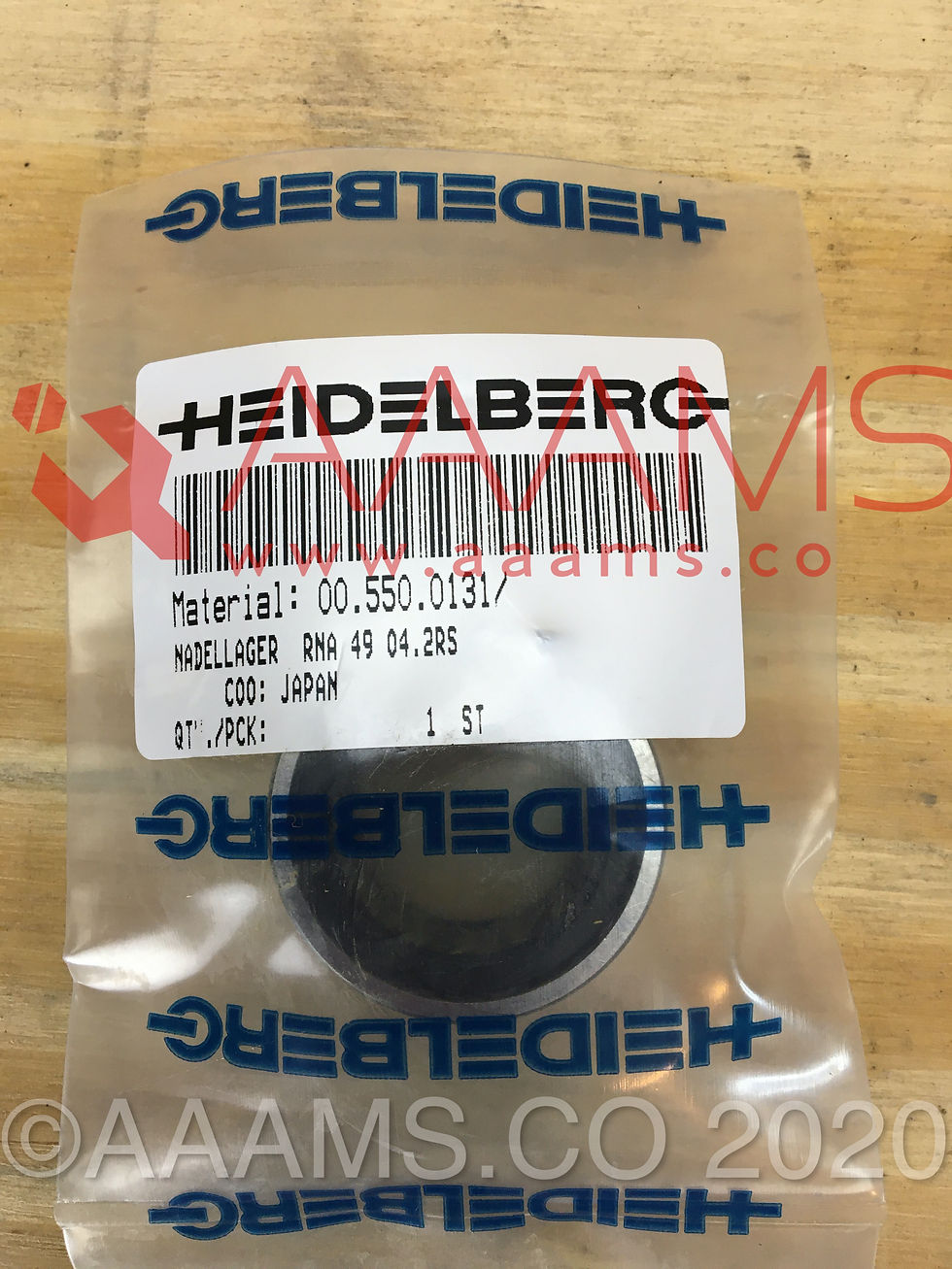 Thumbnail: NEEDLE BEARING RNA 49 04 2RS 00.550.0131 NEW