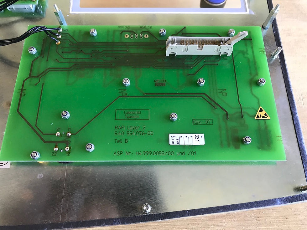Thumbnail: TOUCH-SENSITIVE SCREEN FEEDER MASCHINENSTEUER  H4.146.9204/01 USED Exchange