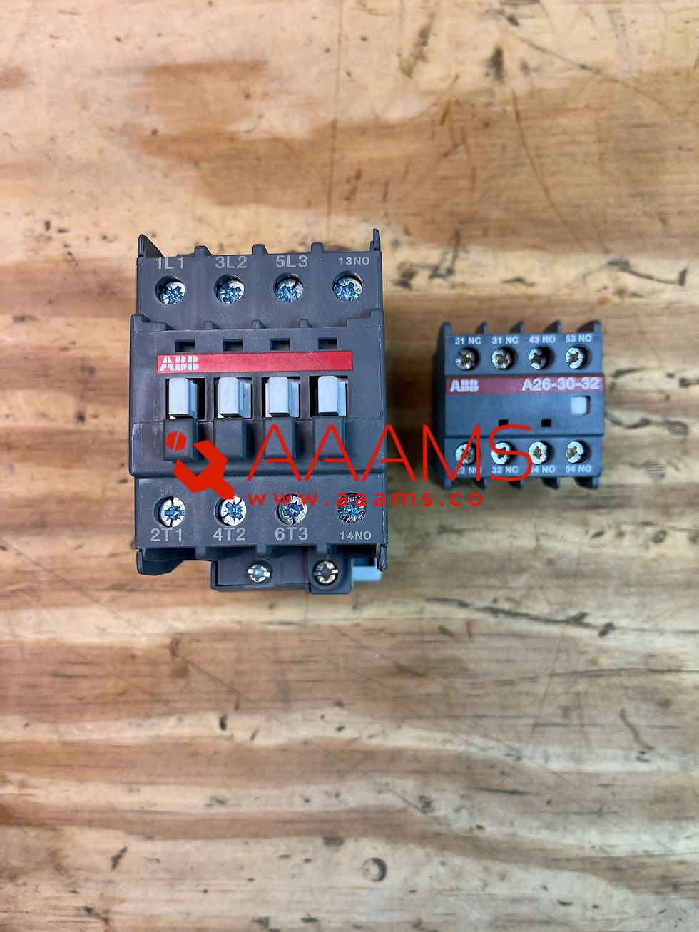 Thumbnail: ABB CONTACTOR A26-20-32-110VAC     0056.1085     USED