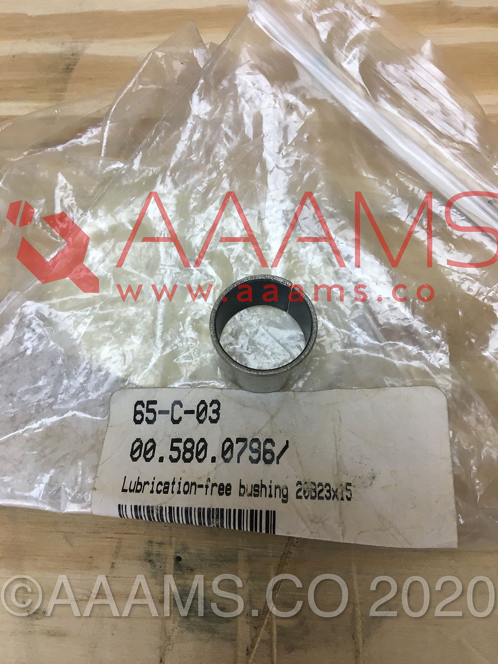 Thumbnail: LUBRICATION FREE BUSHING 20B23X15 00.580.0798 NEW