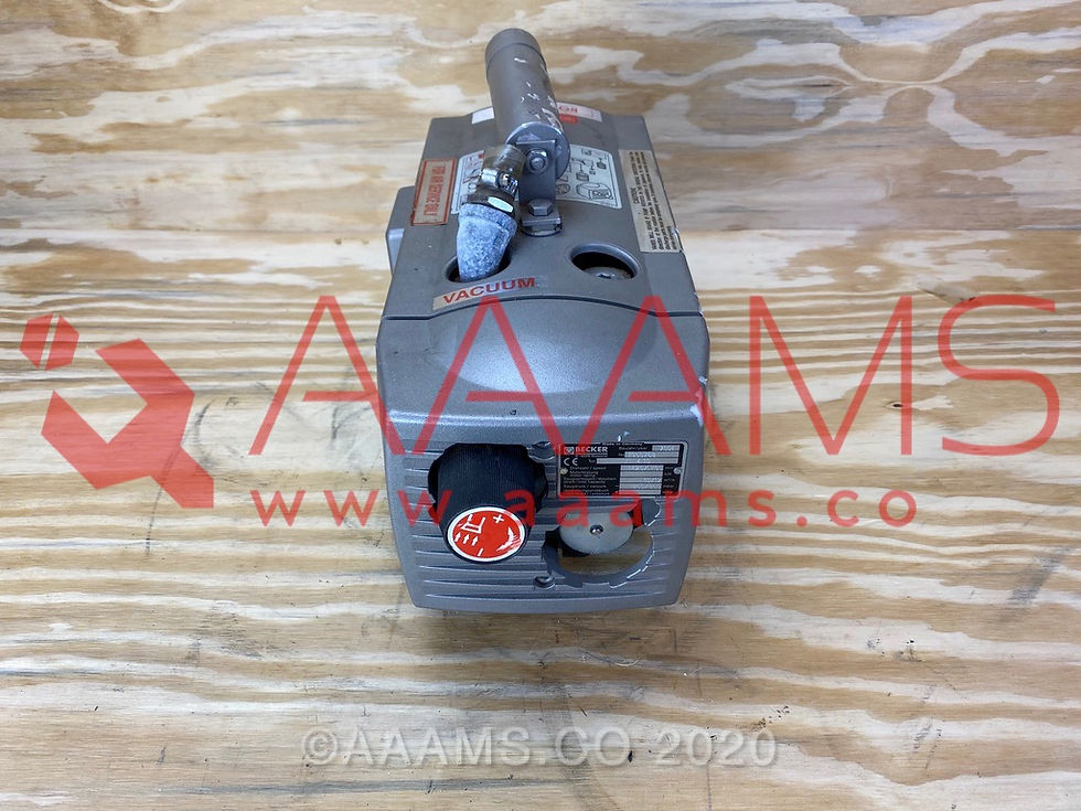 Thumbnail: BECKER VACUUM PUMP VT4.10 COMPLETE 110v USED EXCHANGE