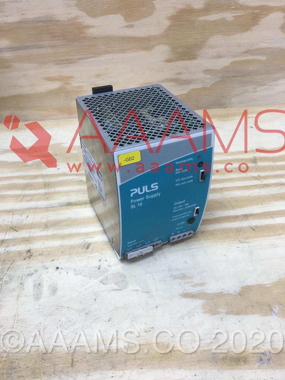 Thumbnail: PULS POWER SUPPLY 400-500 VAC SL10 USED