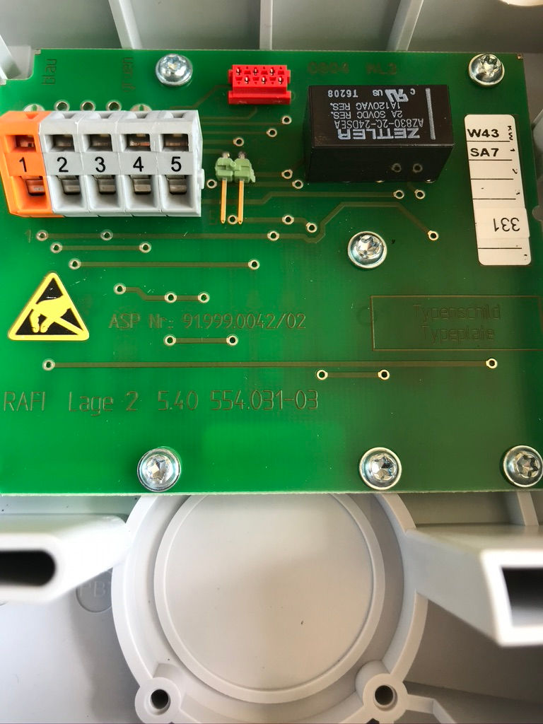 Thumbnail: TOUCH-SENSITIVE SCREEN SM/CD102 BEDIENSTELLE 91.146.9297/02 USED EXCHANGE